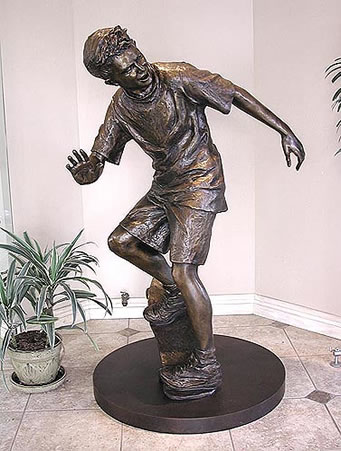 GLENNA GOODACRE BRONZE SCULPTURE OLLIE