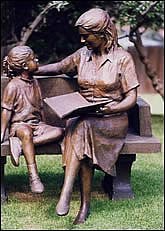 GLENNA GOODACRE MOTHER AND DAUGHTER