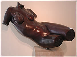 GLENNA GOODACRE BRONZE FLOATING TORSO