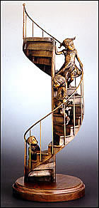 GLENNA GOODACRE SPIRAL STAIRCASE