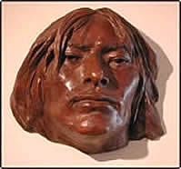 GLENNA GOODACRE NATIVE AMERICAN FACE STUDY - FACE GGG