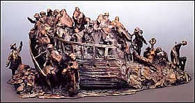 GLENNA GOODACRE IRISH MEMORIAL MAQUETTE