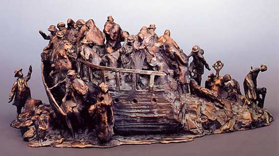 GLENNA GOODACRE IRISH MEMORIAL MAQUETTE