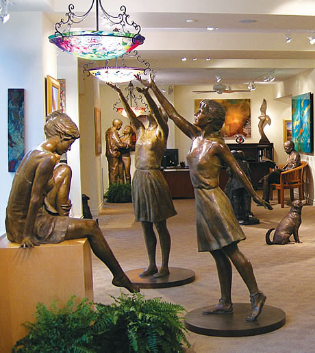GLENNA GOODACRE NAIADS - GOLD BROWN PATINA