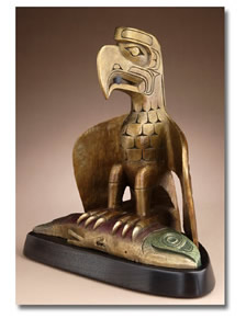 RICHARD HUNT EAGLE SALMON