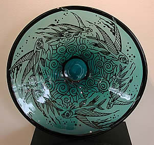 DUNCAN MCCLELLAN FLYING FISH BOWL