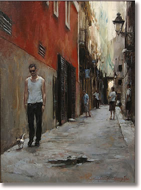 GLENN HARRINGTON BARCELONA SIDE STREET