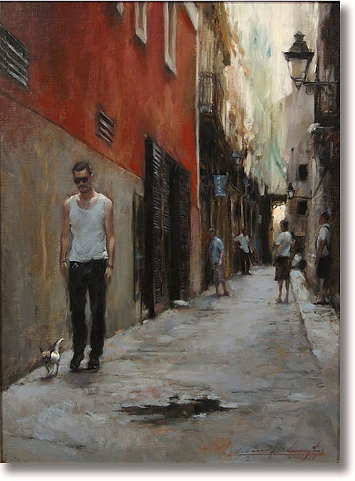 GLENN HARRINGTON BARCELONA SIDE STREET