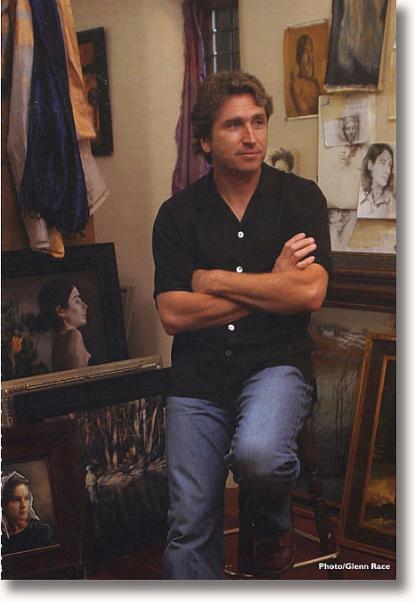 GLENN HARRINGTON IN STUDIO
