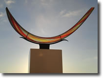 ALESSANDRO CASSON BLOWN AND CARVED ART GLASS