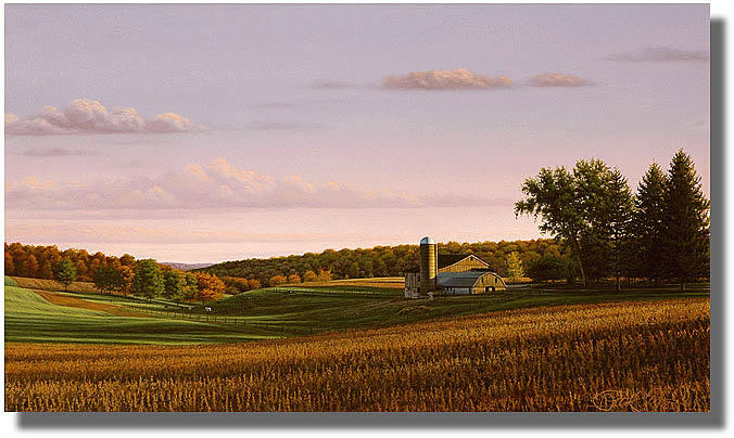 PATRICK KITSON ORIGINAL OIL_CATCHING LIGHT