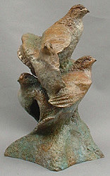 LEO E. OSBORNE BRONZES - QUAIL COVEY
