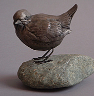 LEO E. OSBORNE BRONZES - WINTER MOUNTAIN STREAM