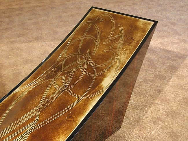 PAUL TAMANIAN FURNITRE PT106 MACASSER BENCH