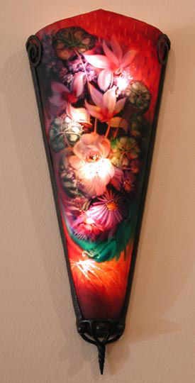 ULLA DARNI PURPLE PEONIES