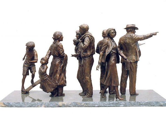 GLENNA GOODACRE SIDEWALK SOCIETY MAQUETTE2