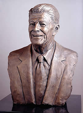 GLENNA GOODACRE RONALD W REAGAN BUST