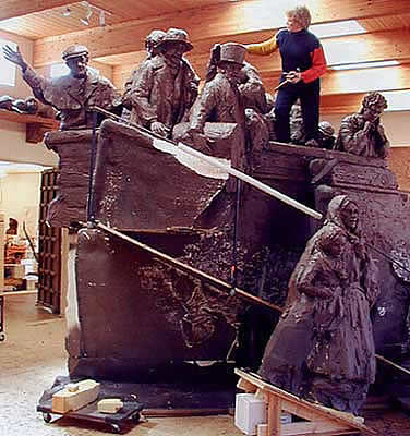 GLENNA GOODACRE AT WORK