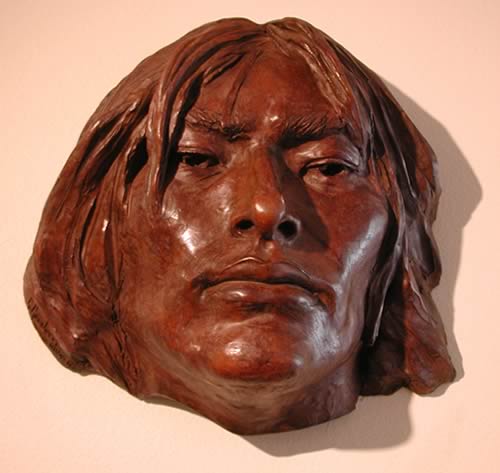 GLENNA GOODACRE NATIVE AMERICAN FACE STUDY - FACE GGG