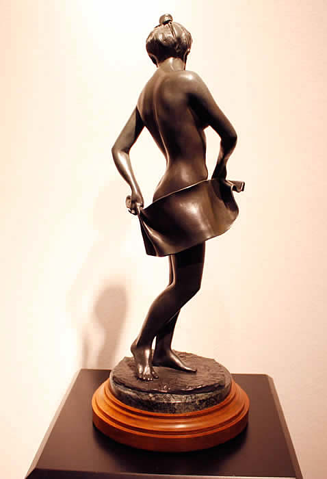 GLENNA GOODACRE LE BAIN REVERSE SIDE-IN BROWN PATINA
