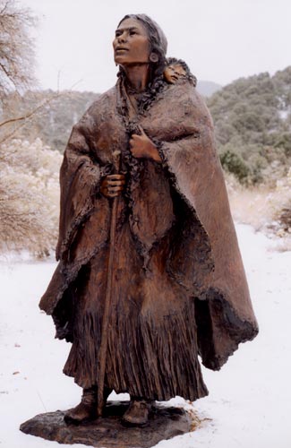 GLENNA GOODACRE SACAGAWEA AND JEAN BAPTIST