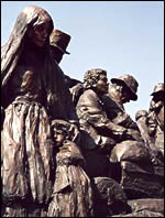 IRISH MEMORIAL AT FOUNDRY