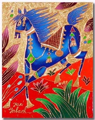 YURI GORBACHEV BLUE HORSE
