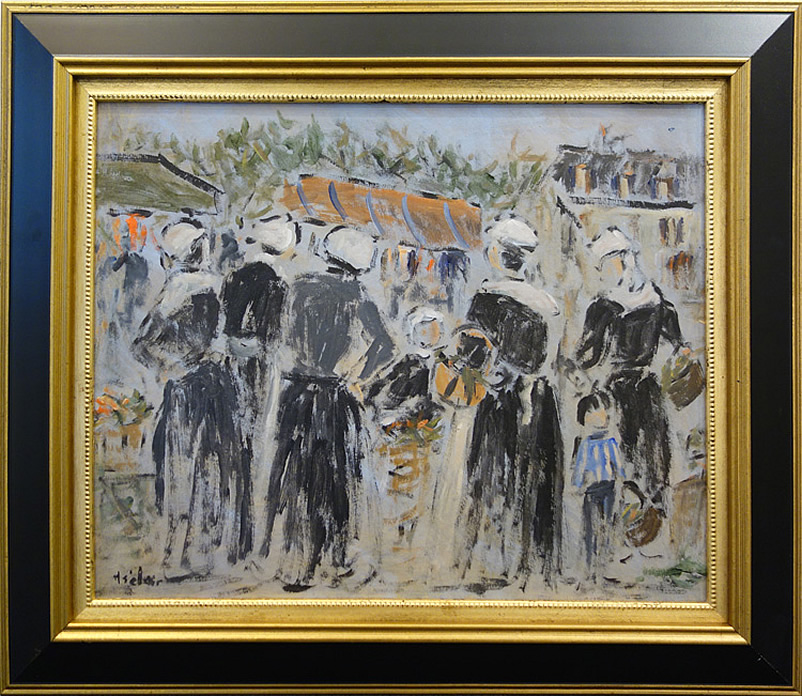 HENRY ST. CLAIR FEMMES AU MARCHE