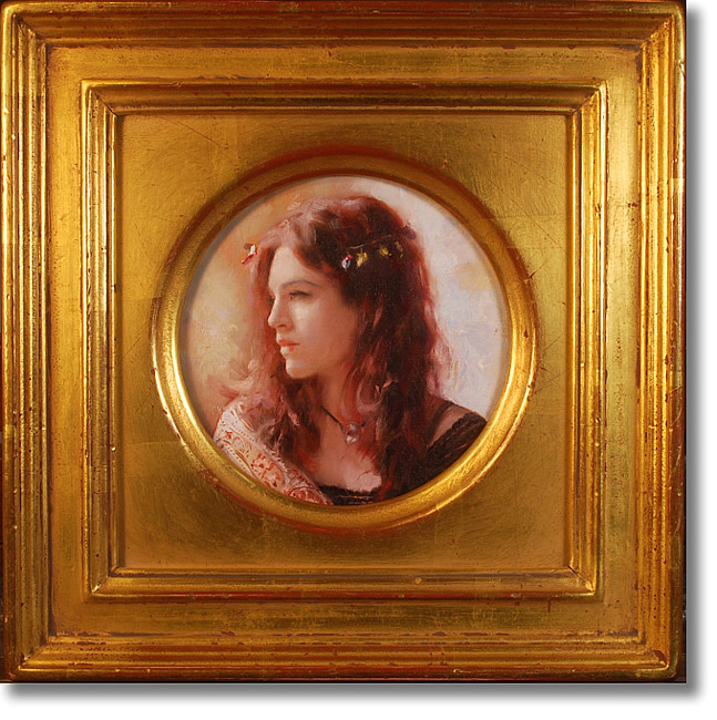 GLENN HARRINGTON CIRCLET FRAMED