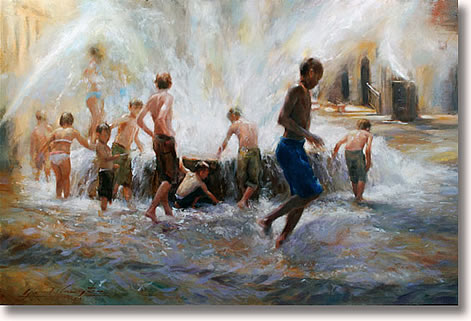 GLENN HARRINGTON SUMMER FOUNTAIN