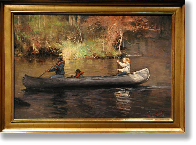 GLENN HARRINGTON - SUMMER CANOE