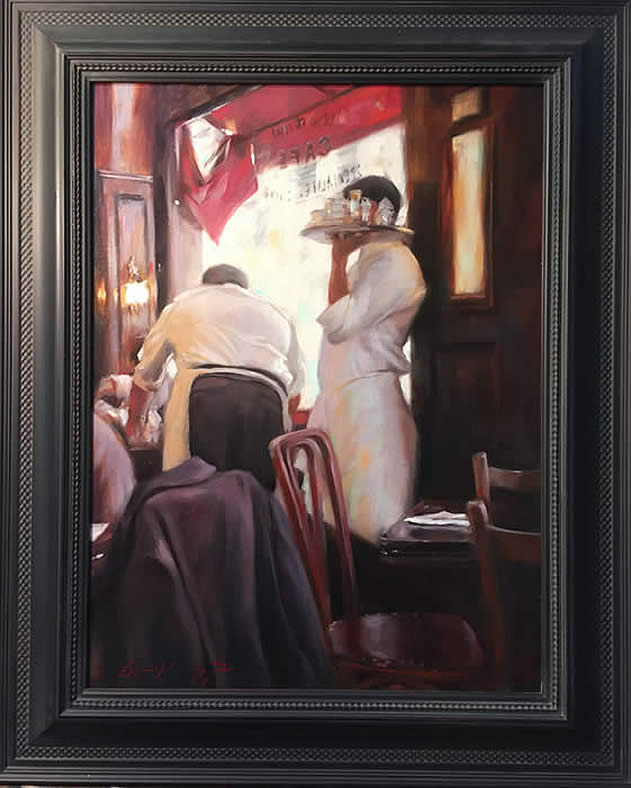 GLENN HARRINGTON SERVERS, CAFE LUNCHEON