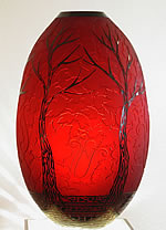 DUNCAN MCCLELLAN ART GLASS FALL