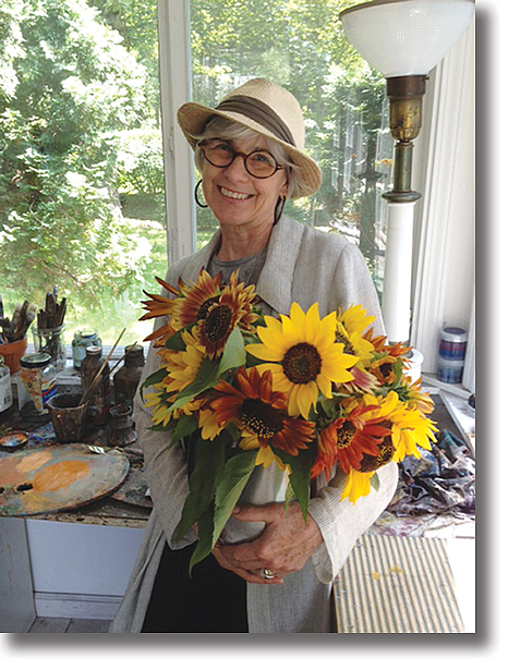 MARSHA HAMMEL IN HER NORTH CAROLINA STUDIO