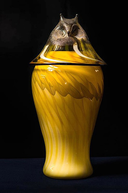 CHRISTIAN ZVONIK, JOSH POLL, DAVID WALKER CANOPIC JAR WITH OWL